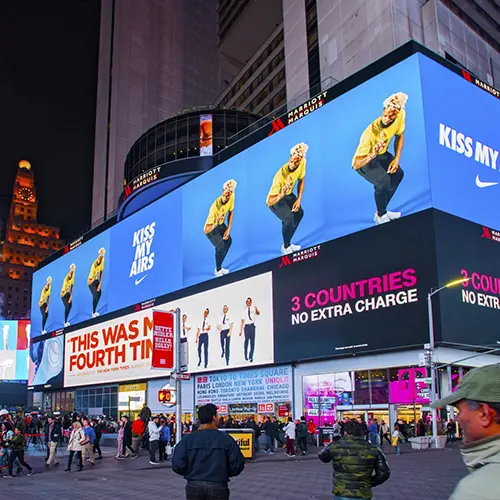 Outdoor Advertisement Display