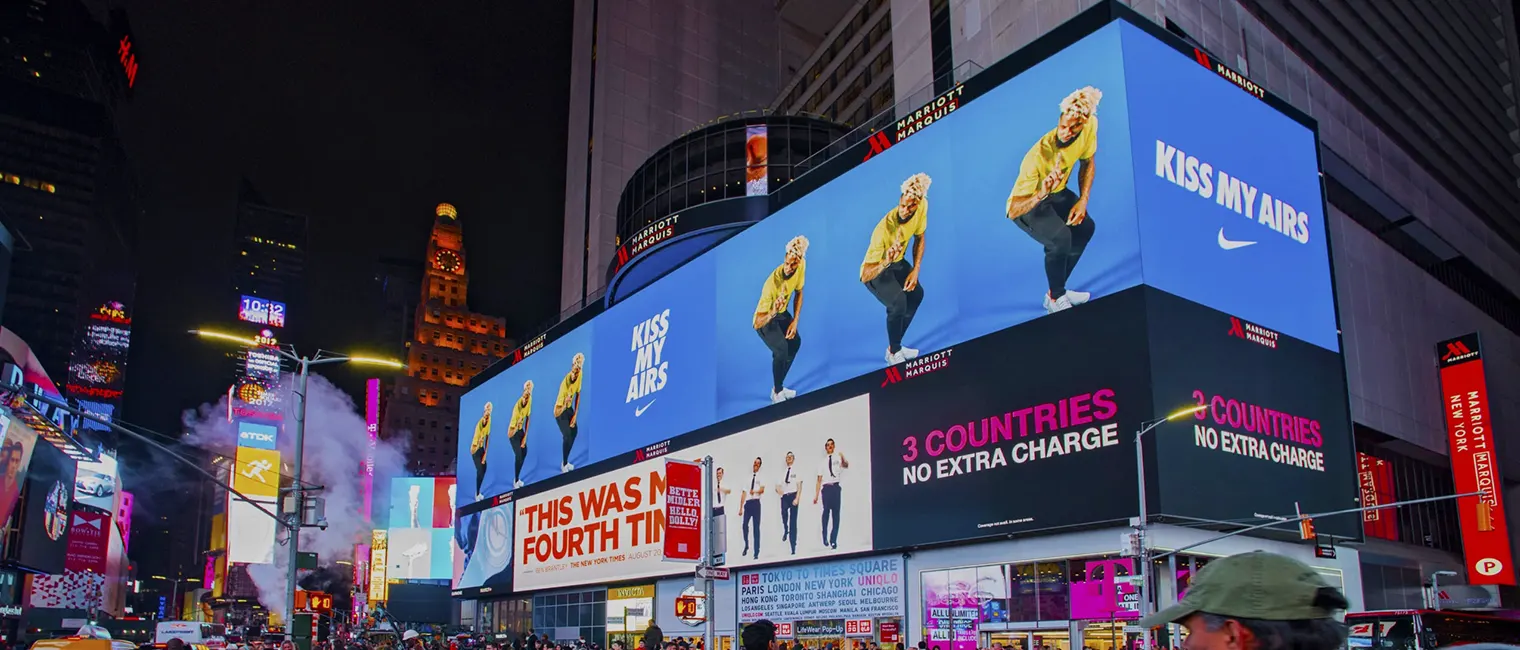 Outdoor Advertisement Display