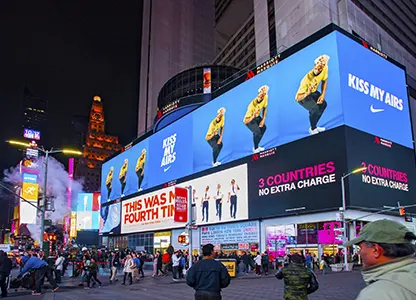 Outdoor Advertisement Display